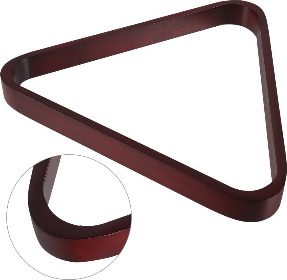 Wooden Pool Ball Triangle Rack Set
