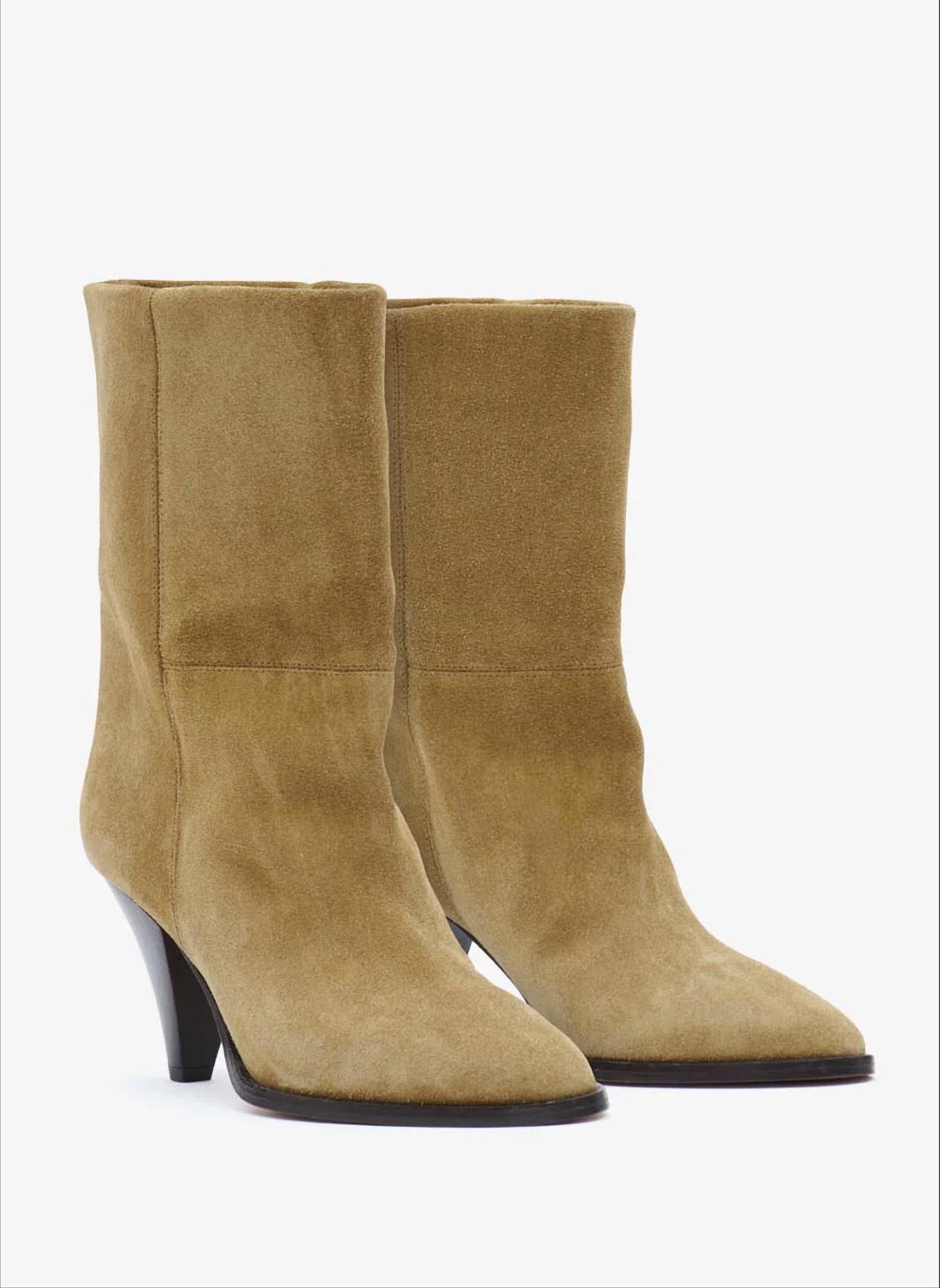 Isabel Marant Botas Bajas Rouxa - Taupe