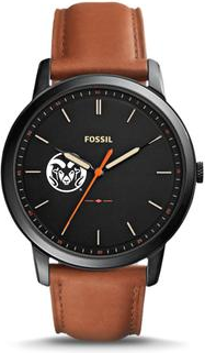 Fossil Colorado State Rams Leather Watch