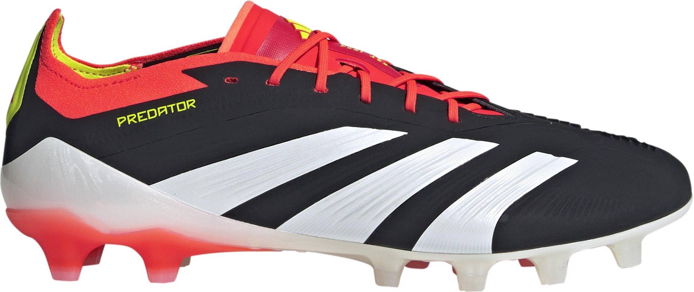 adidas Predator Elite Astro Turf Football Boots - Black/Wht/Red