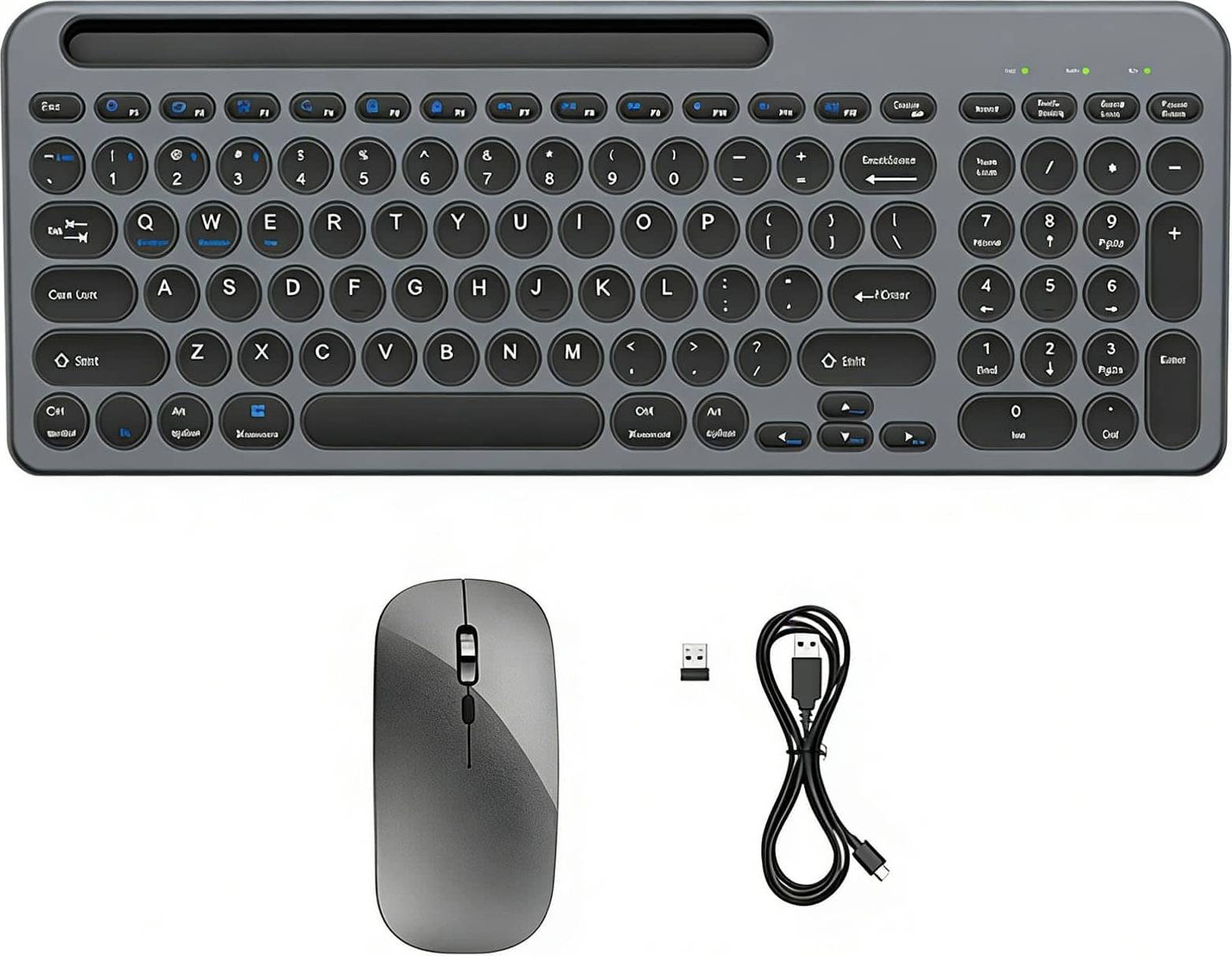 Keyboard and mouse Wireless Rechargeable Keyboard Mouse Combo