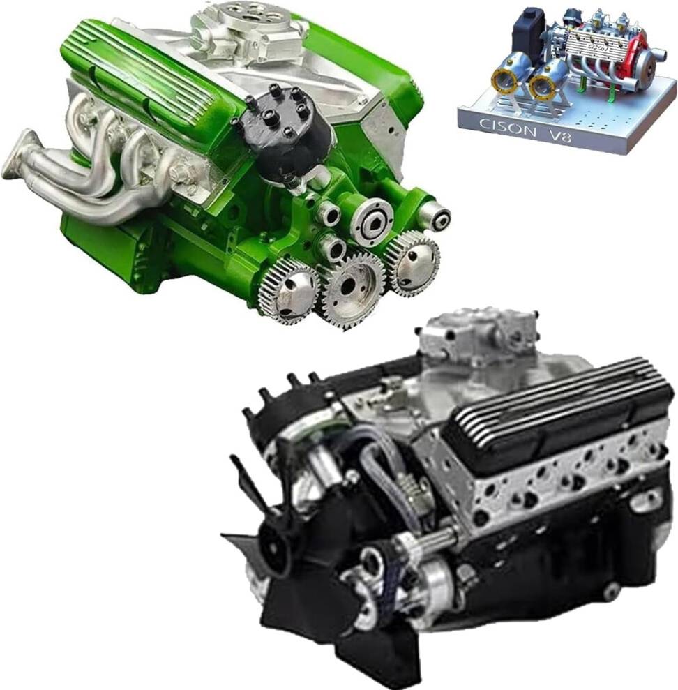 Cison V8 Engine Model Kit