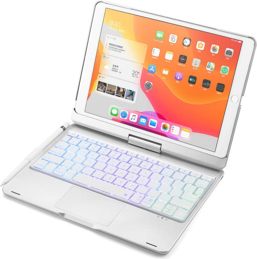Backlit Keyboard Case For 10.2 Inch 10.5 Inch