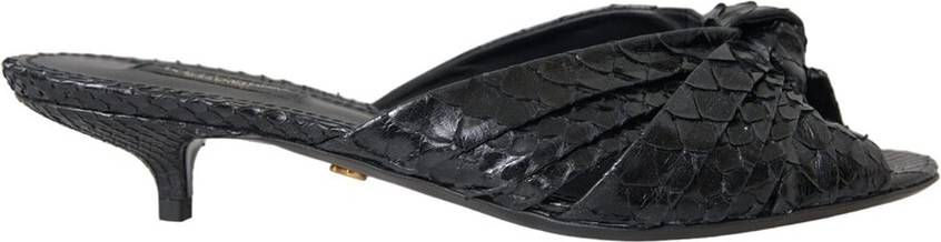 Dolce & Gabbana Python Sandal