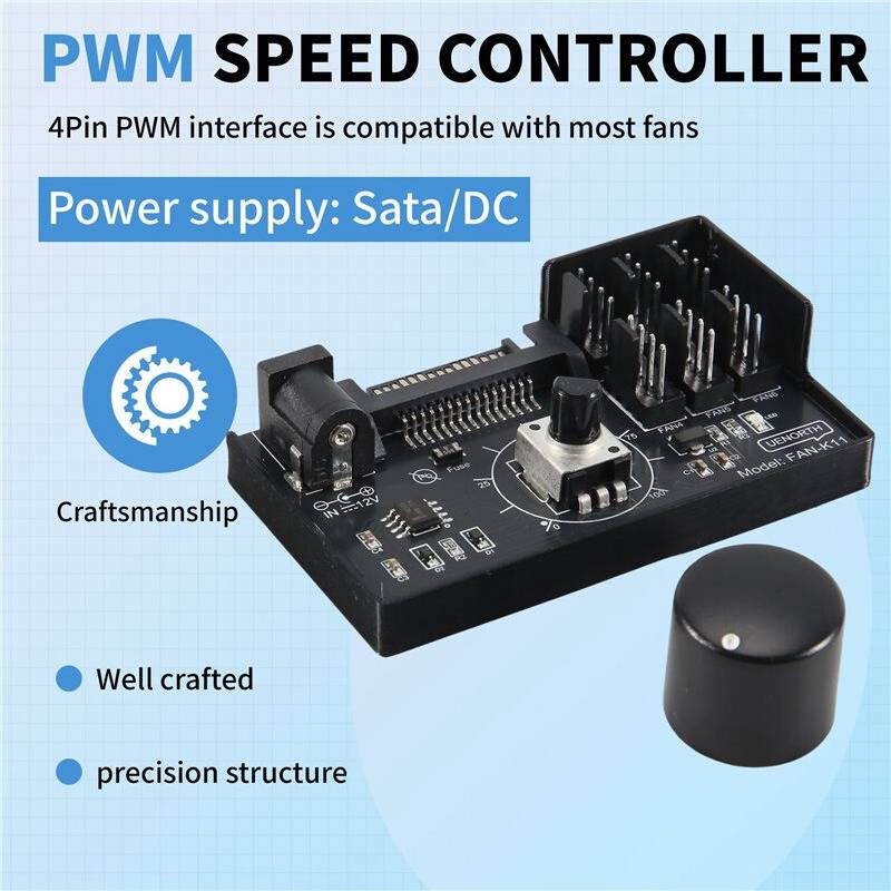Exogio PWM Fan Speed Controller 4Pin