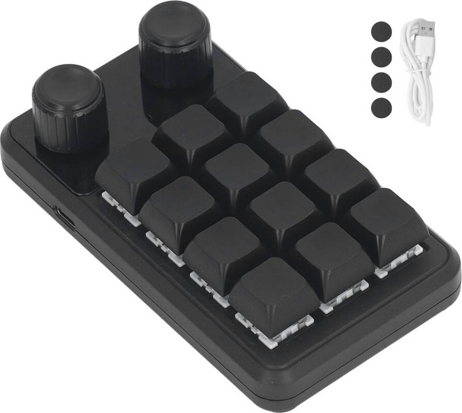 USB Macro Mechanical Keypad With Programmable Keys