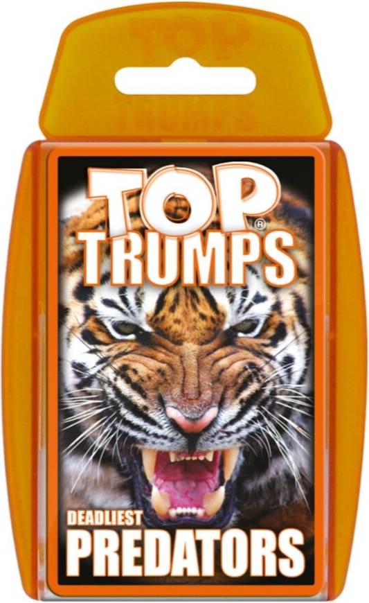 Top Trumps Deadliest Predators Card Game