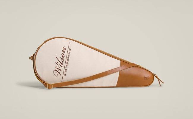 Tennis racket bag Wilson Canvas Leather Racket Bag
