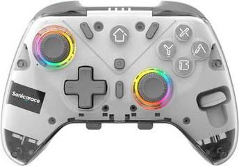Sonicgrace Wireless Gaming Controller with Rgb Light