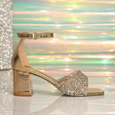 High heels Women's High Heels Rhinestone Design
