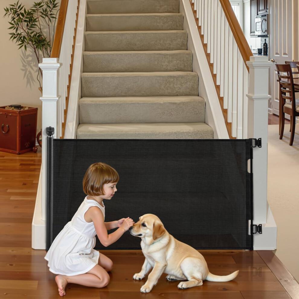 VEVOR Retractable Baby Gate With Security Lock