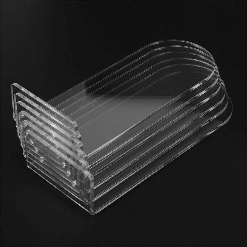 Typecat 36 Pack Floating Transparent Acrylic Shelves Shoe Rack
