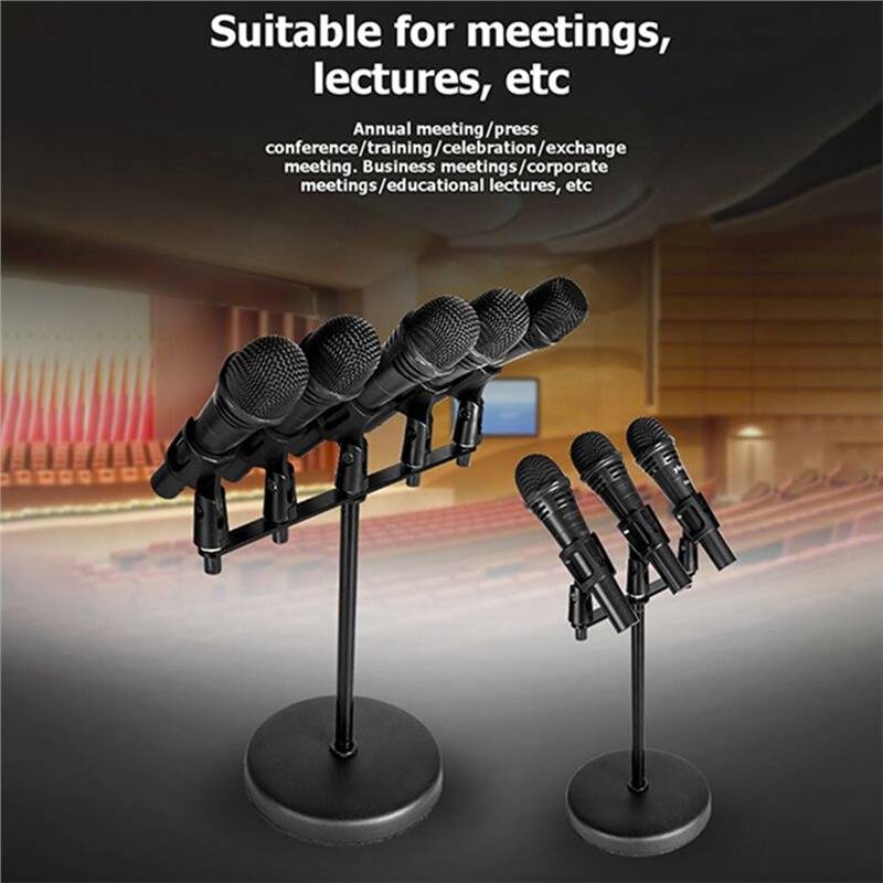 Microphone Rods Bar Base Mount Brackets