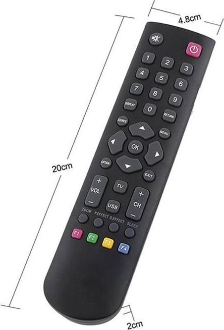 Typecat Replacement Remote Control for TCL Universal RC3000E01