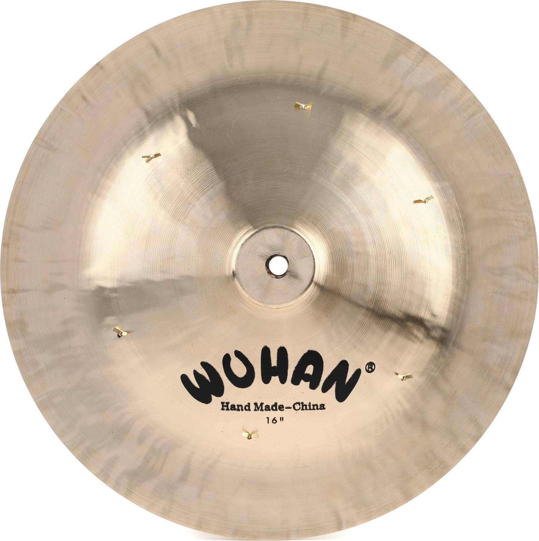 Wuhan 16-Inch China Cymbal with Rivets