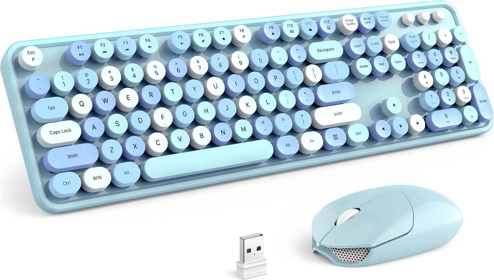 Wireless keyboard and mouse combo Wireless Keyboard Mouse Combo 2.4GHz