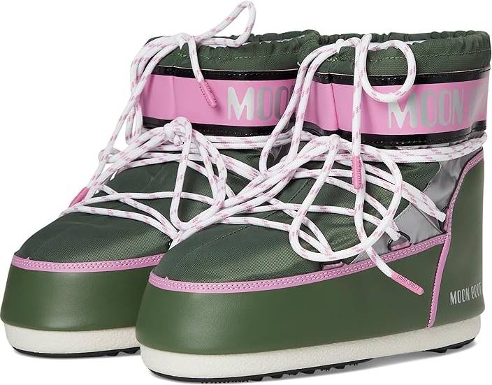 Moon boots low icon Moon Boot Icon Low Space Racing - Green