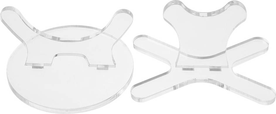 ABOOFAN Clear Acrylic Baseball Bat Rack Stand
