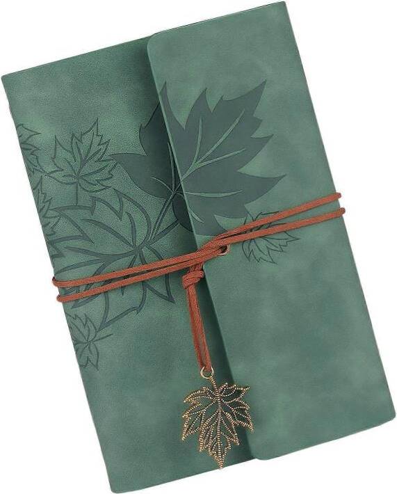 Refillable Notebook Travel Journal 75 Sheets 6 Rings