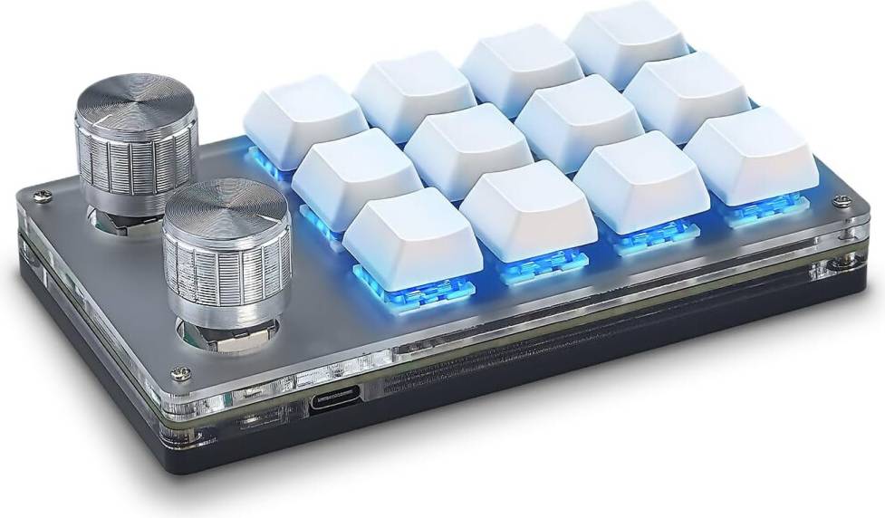 12-Key Programmable Mechanical Keypad