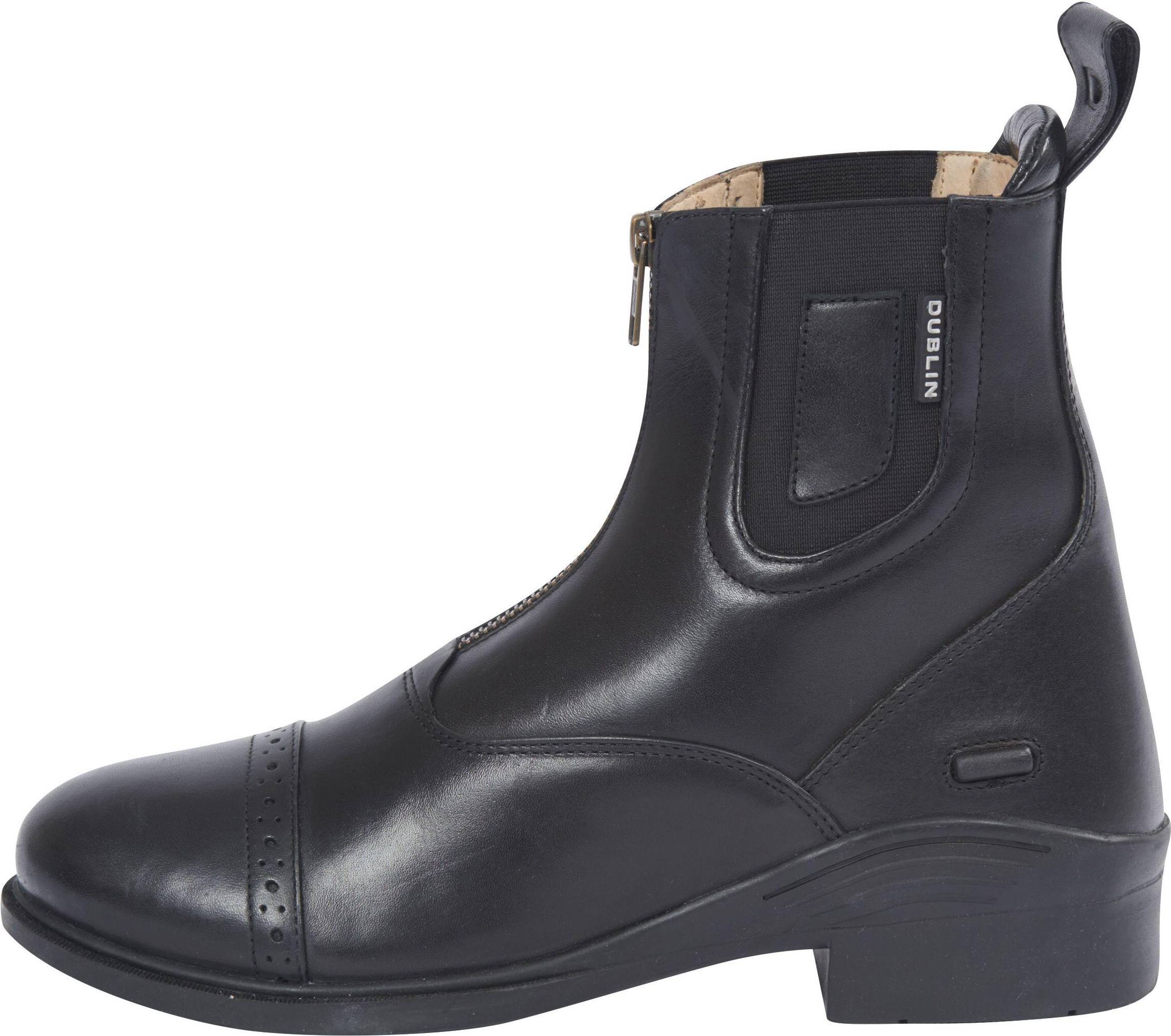 Evolution Zip Front Paddock Riding Boots - Noir