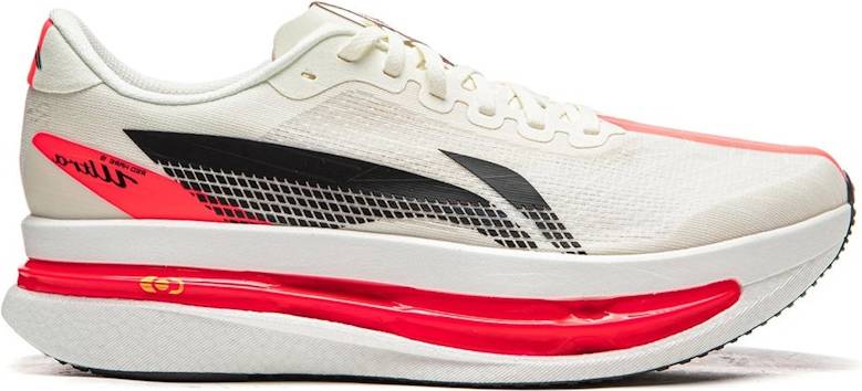 Red Rabbit Ultra Capsule Running Shoes - Champagne-White