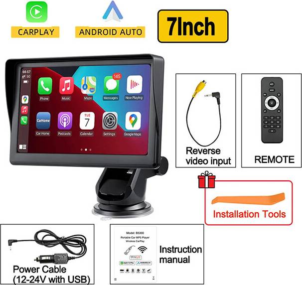 Maxpower 7-Inch Bluetooth Wireless Transmitter