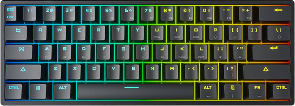 Mechanical Gaming Keyboard Adjustable Customizable Keystroke