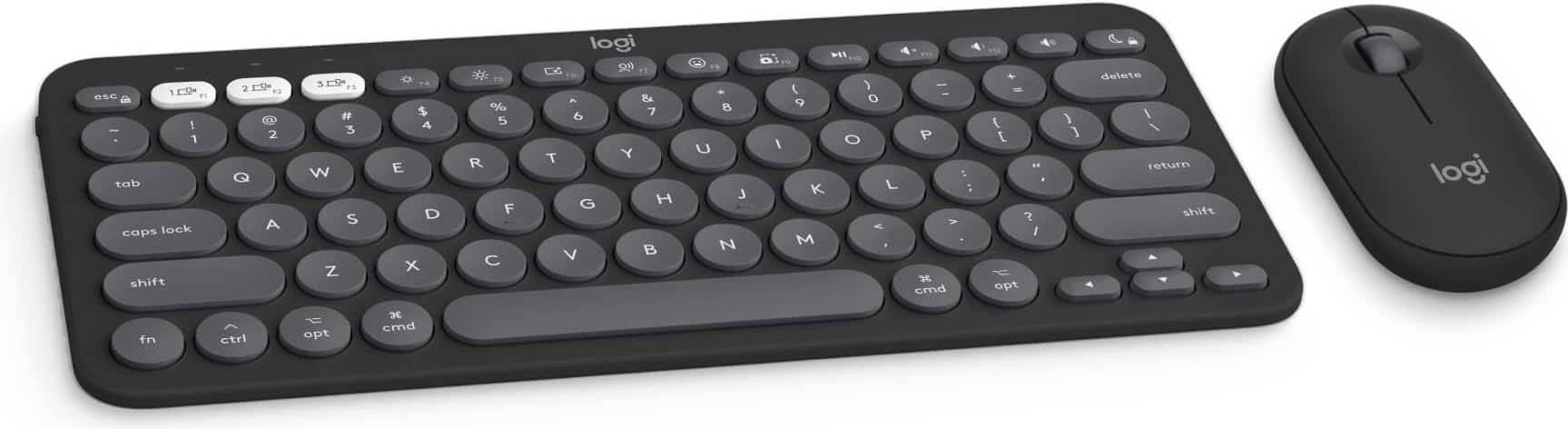 Logitech keyboard and mouse Logitech Pebble 2 Wireless Keyboard Mouse Combo