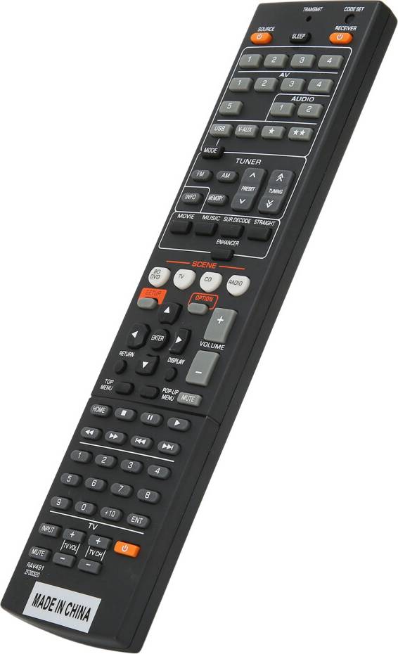 RAV491 AV Receiver Remote for YHT399U RXV467