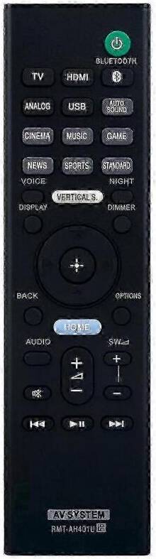 RMT-AH401U AV System Remote Control