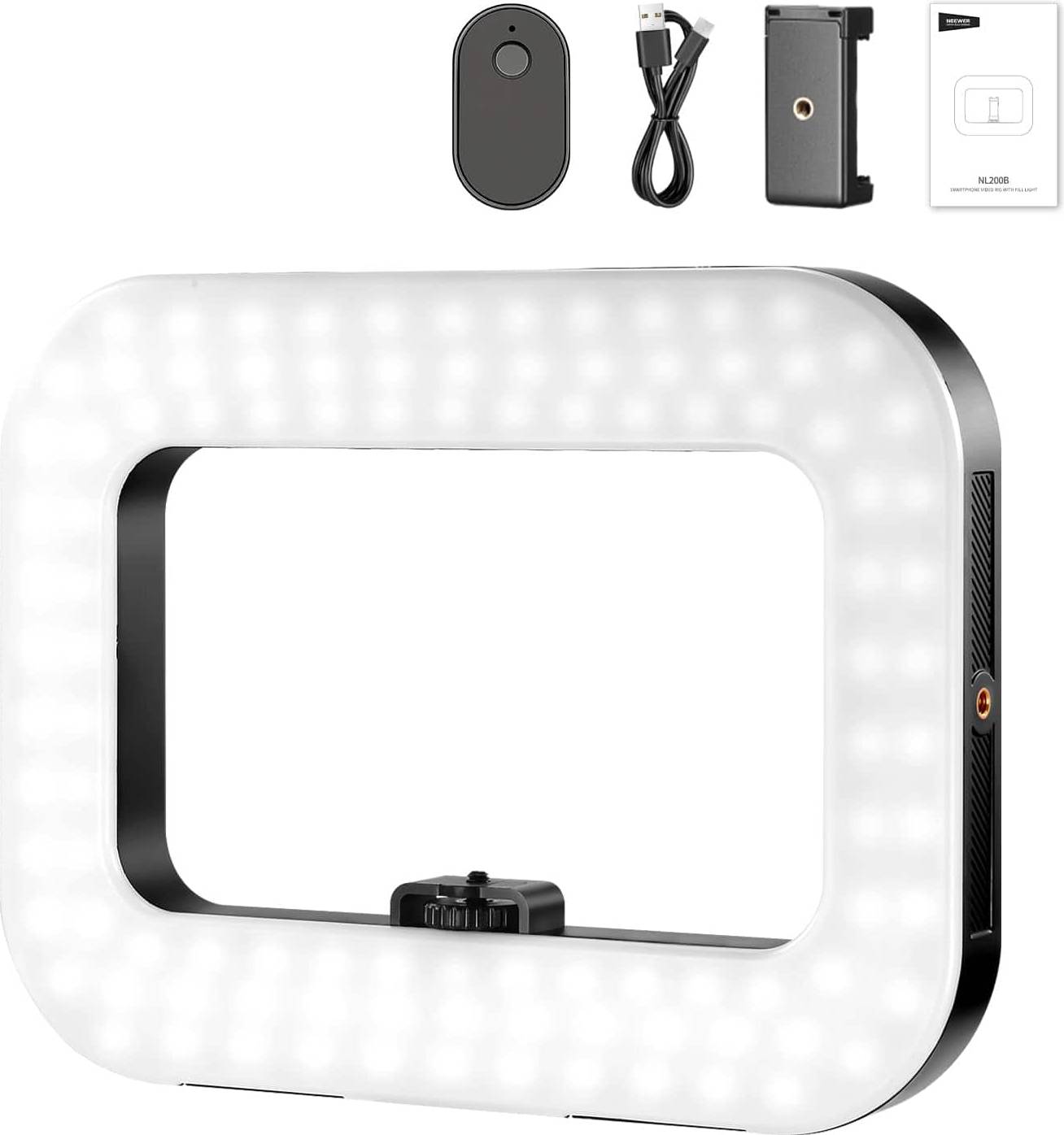 Ring light for phone Neewer Entry Level Phone Video Rig NL200B