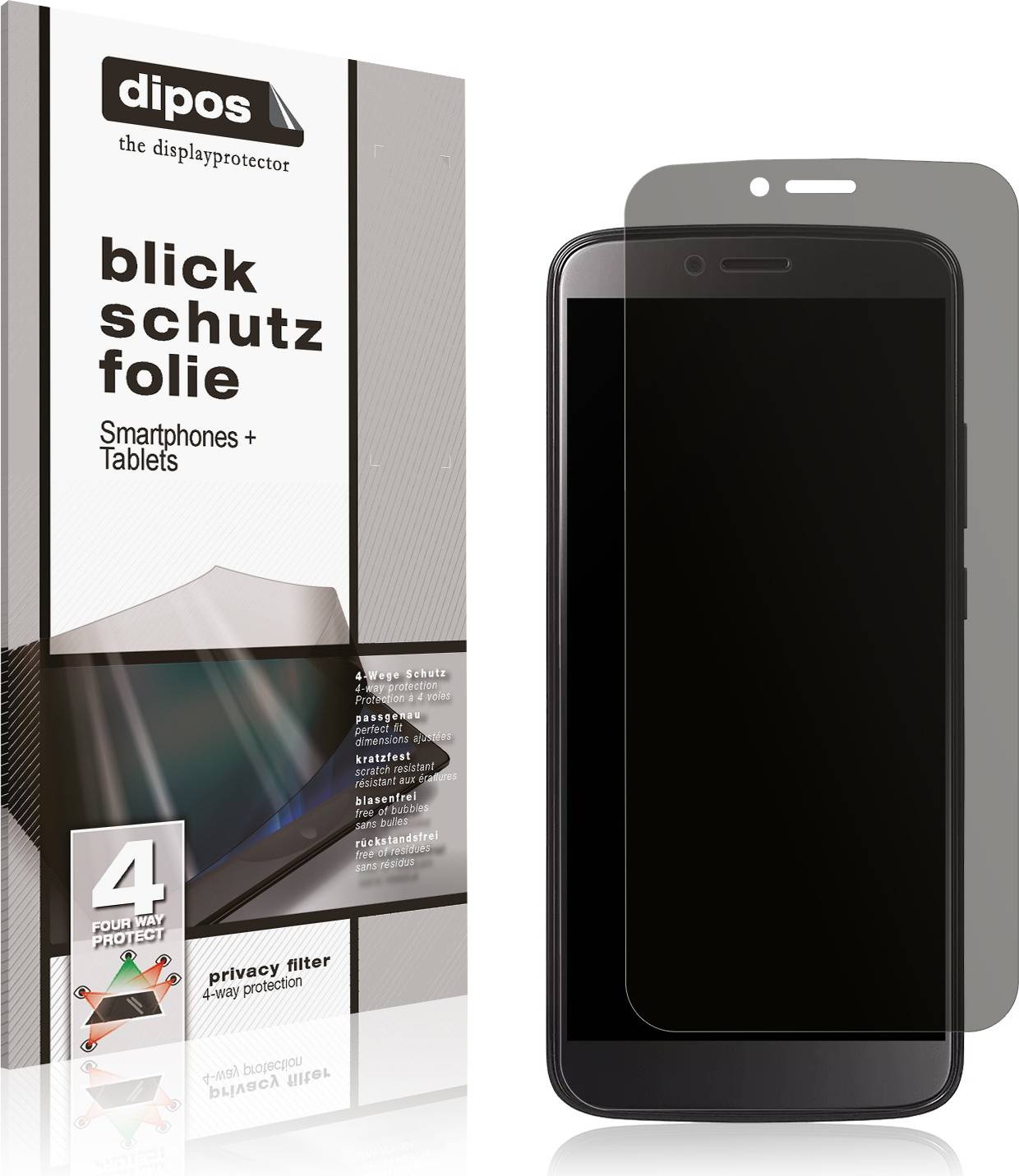 Dipos Blu View Mega Privacy Filter 4-Way Screen Protector