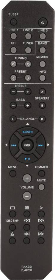 Replacement Remote Control for Yamaha Stereo