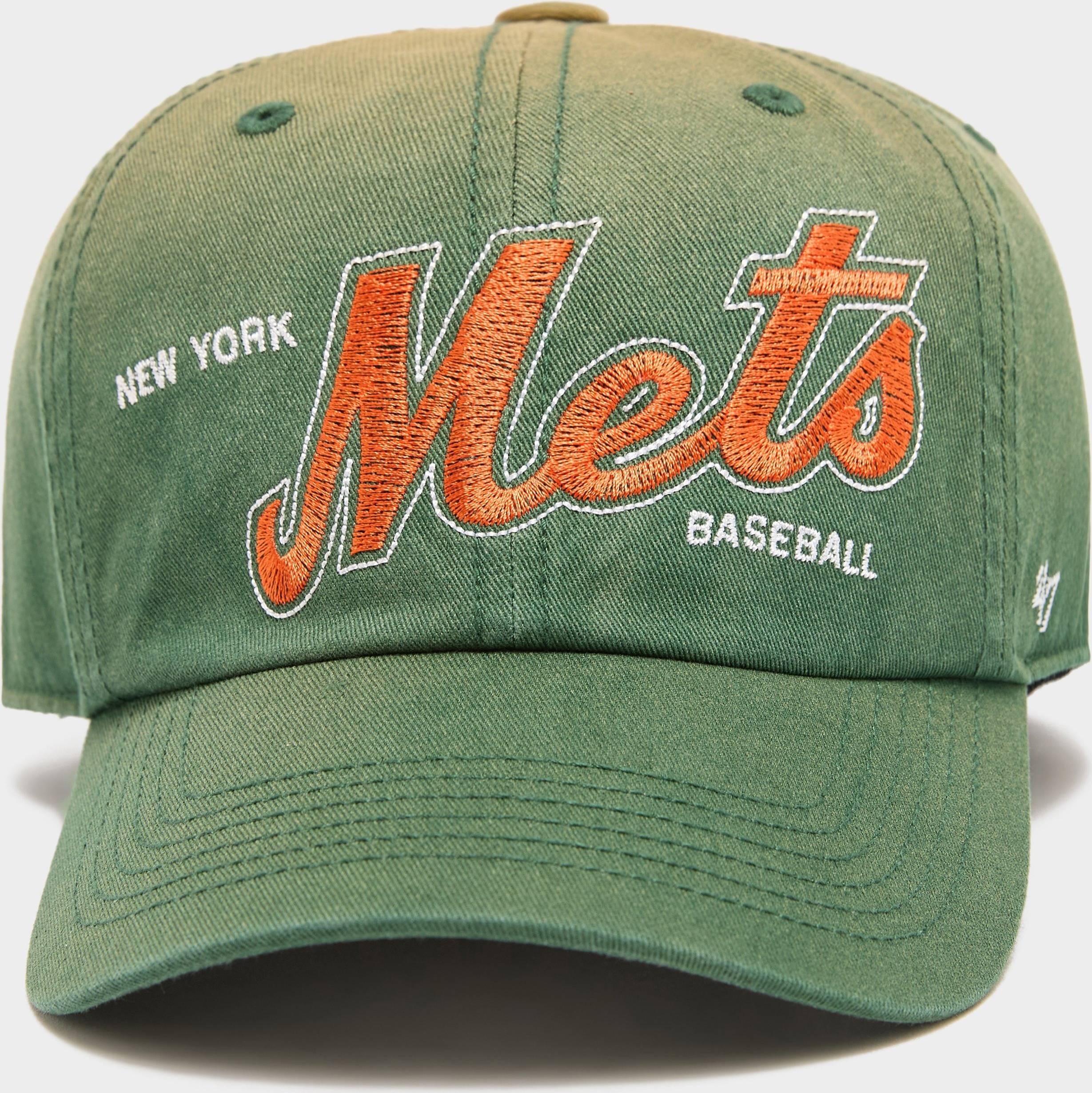 New York Mets Script Clean Up Cap - Verde