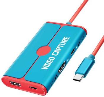 AC08 Video Capture Card Gaming Recorder Adapter