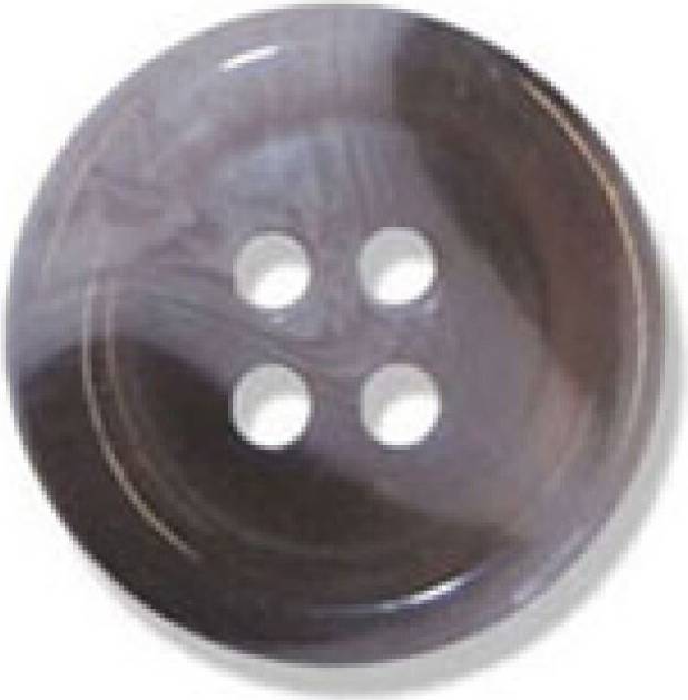 Trimits Round Jacket Buttons Grey
