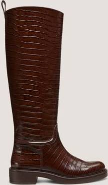 Stuart Weitzman Celia Riding Boot - Walnut Tonal