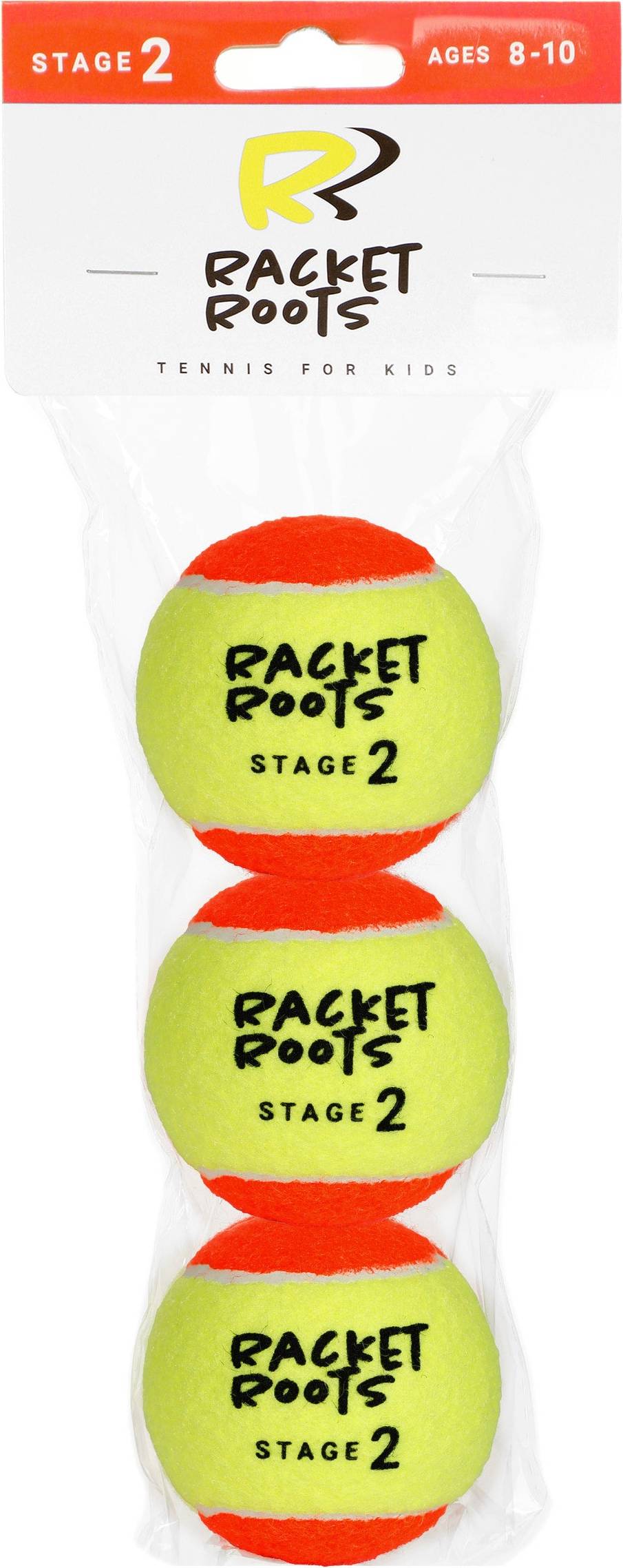 Racket Roots RR Stage 2 3 Pack Yellow