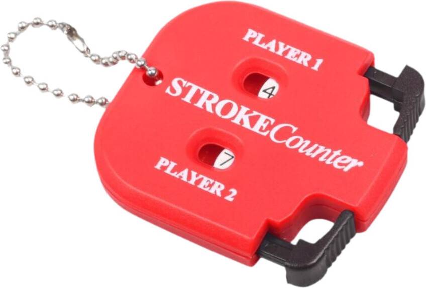 Mini Golf Stroke Counter Key Chain
