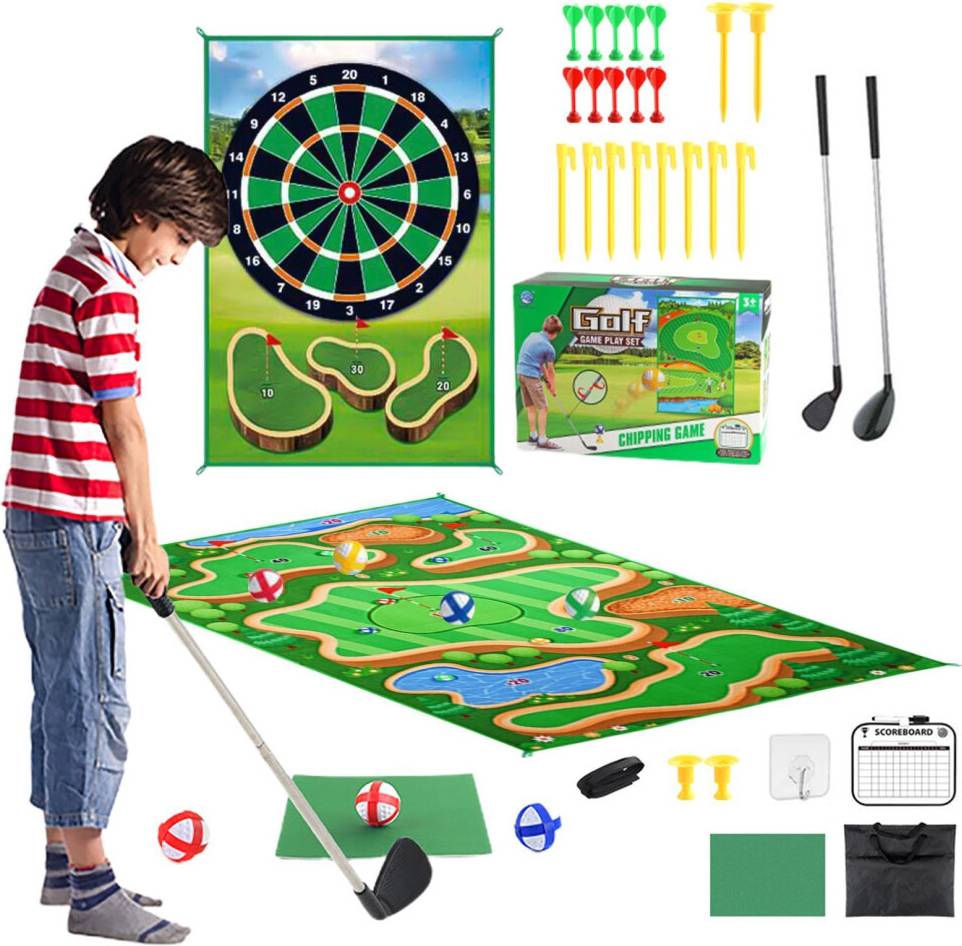 Golf Practice Set 2in1 Training Mat