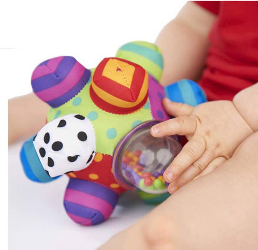 Colorful Textured Loops Soft Plush