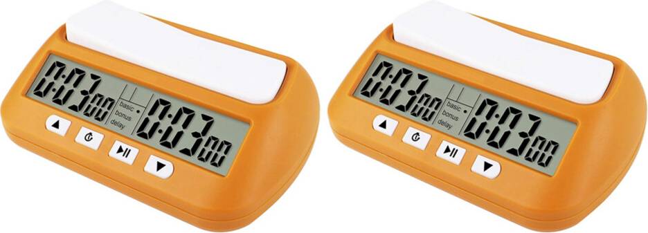 Zandona 3-In-1 Multipurpose Portable Chess Clock