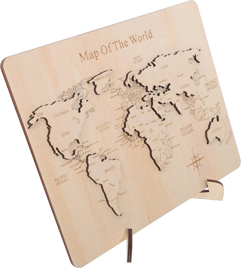 Solustre Educational Map Puzzle Set