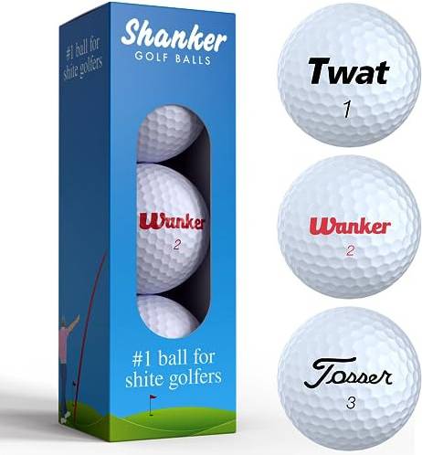 Shanker Rude Horrible Golf Balls