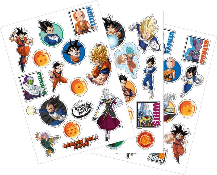 Kids licensing Dragon Ball Tech Sticker Pack