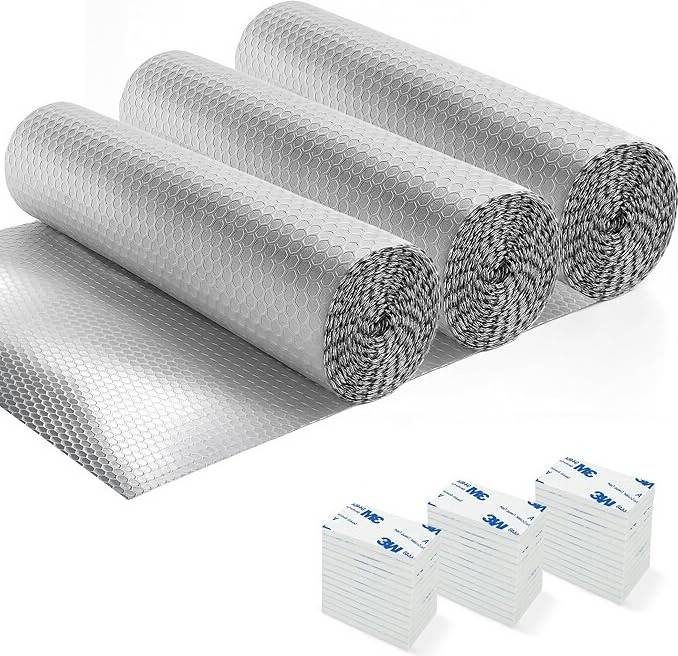 Silver foil insulation Reflective Radiator Foil 5m x 60cm 3 Pack