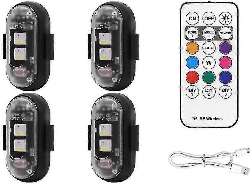 Wireless LED Strobe Lights with Remote
