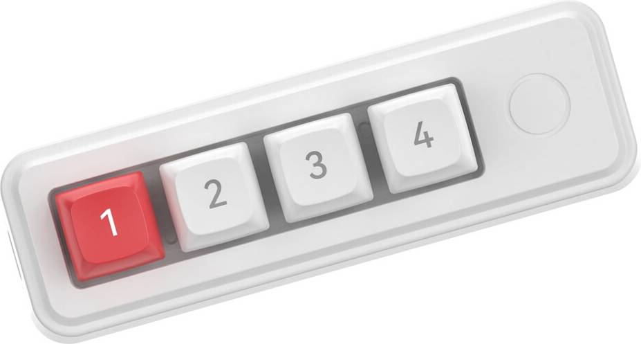 4 Key Small Keypad Mechanical Gaming Keyboard