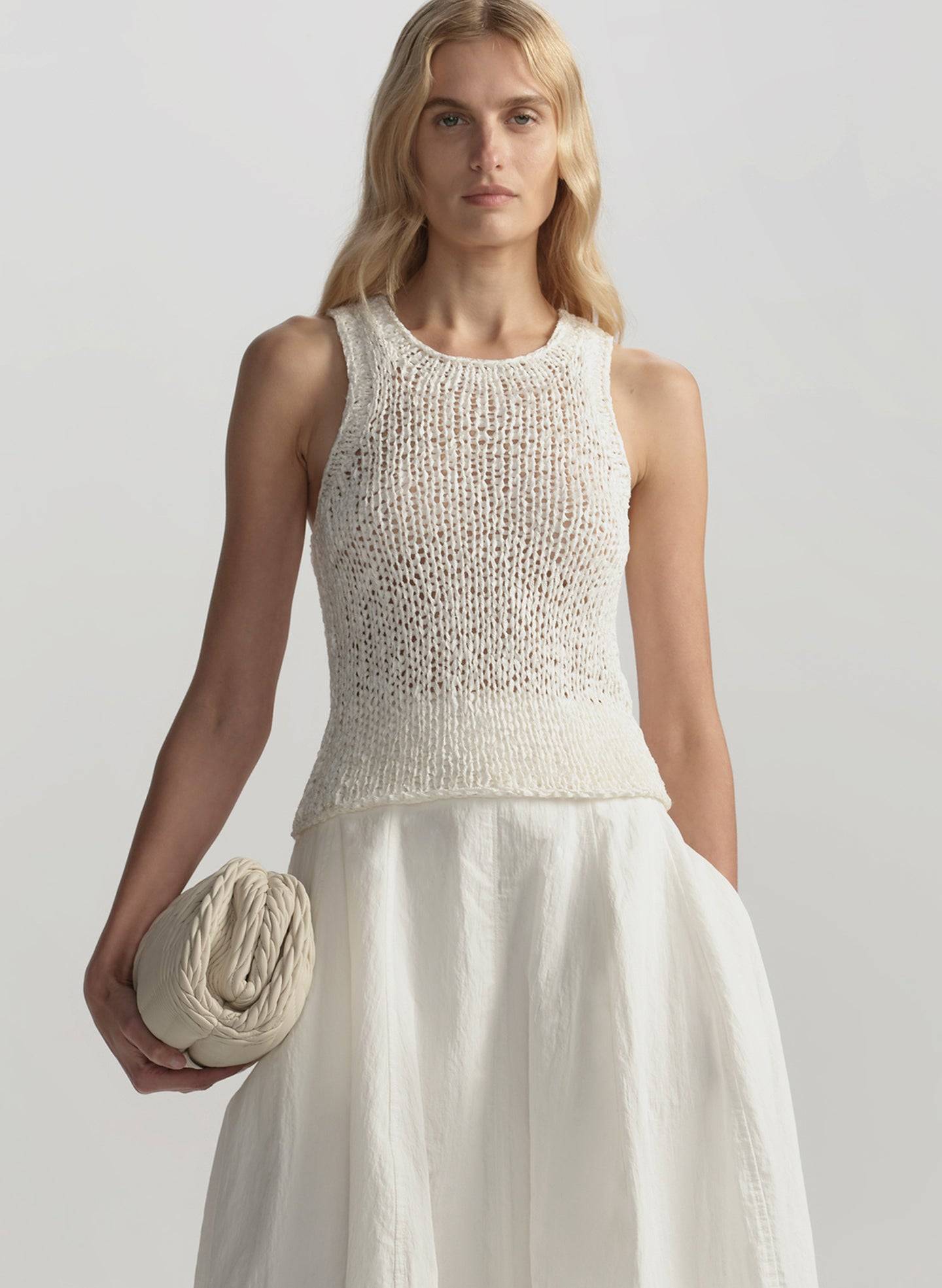 Open Knit Tank